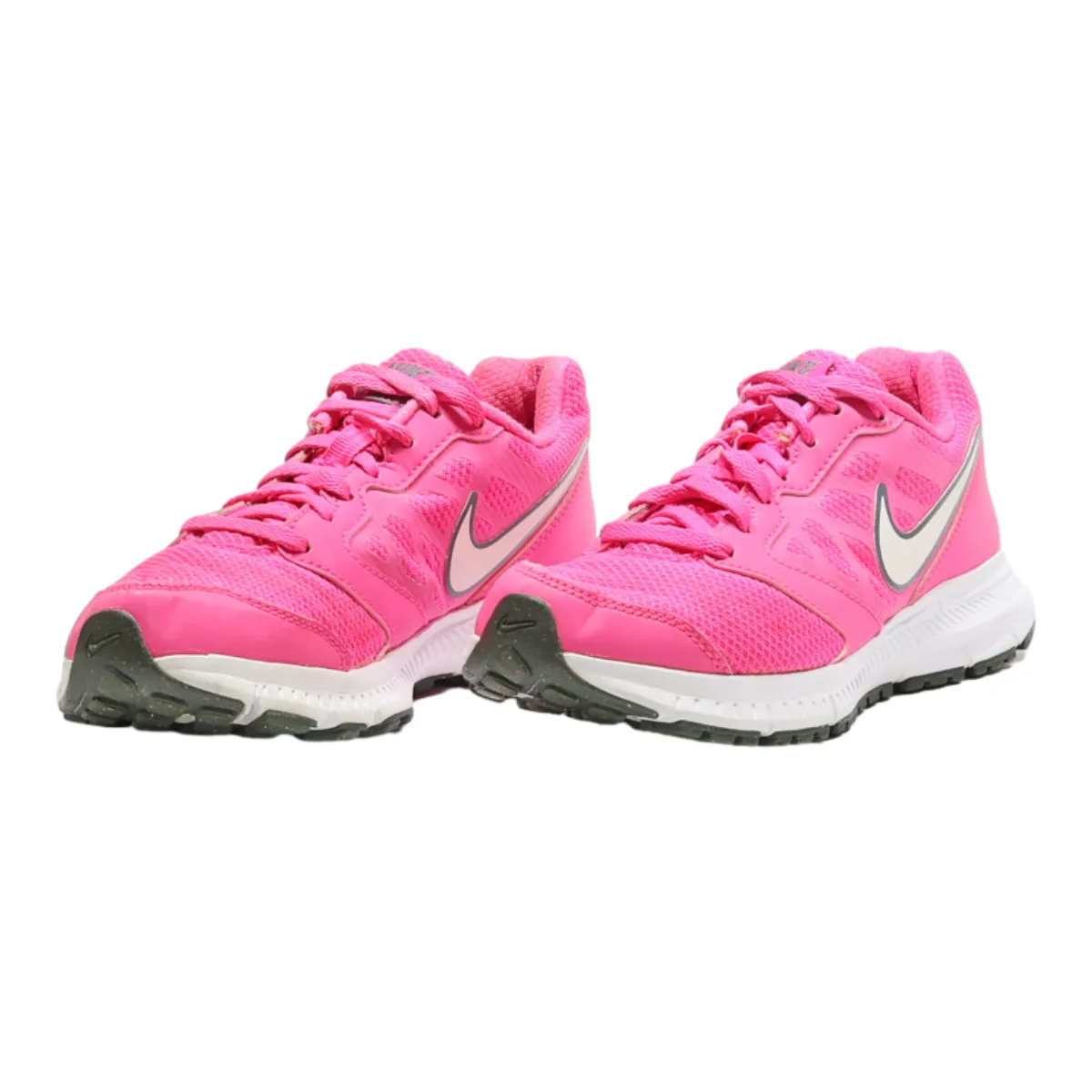 NIKE Downshifter 6 Sneaker Trainers Pink Synthetic Womens UK 4