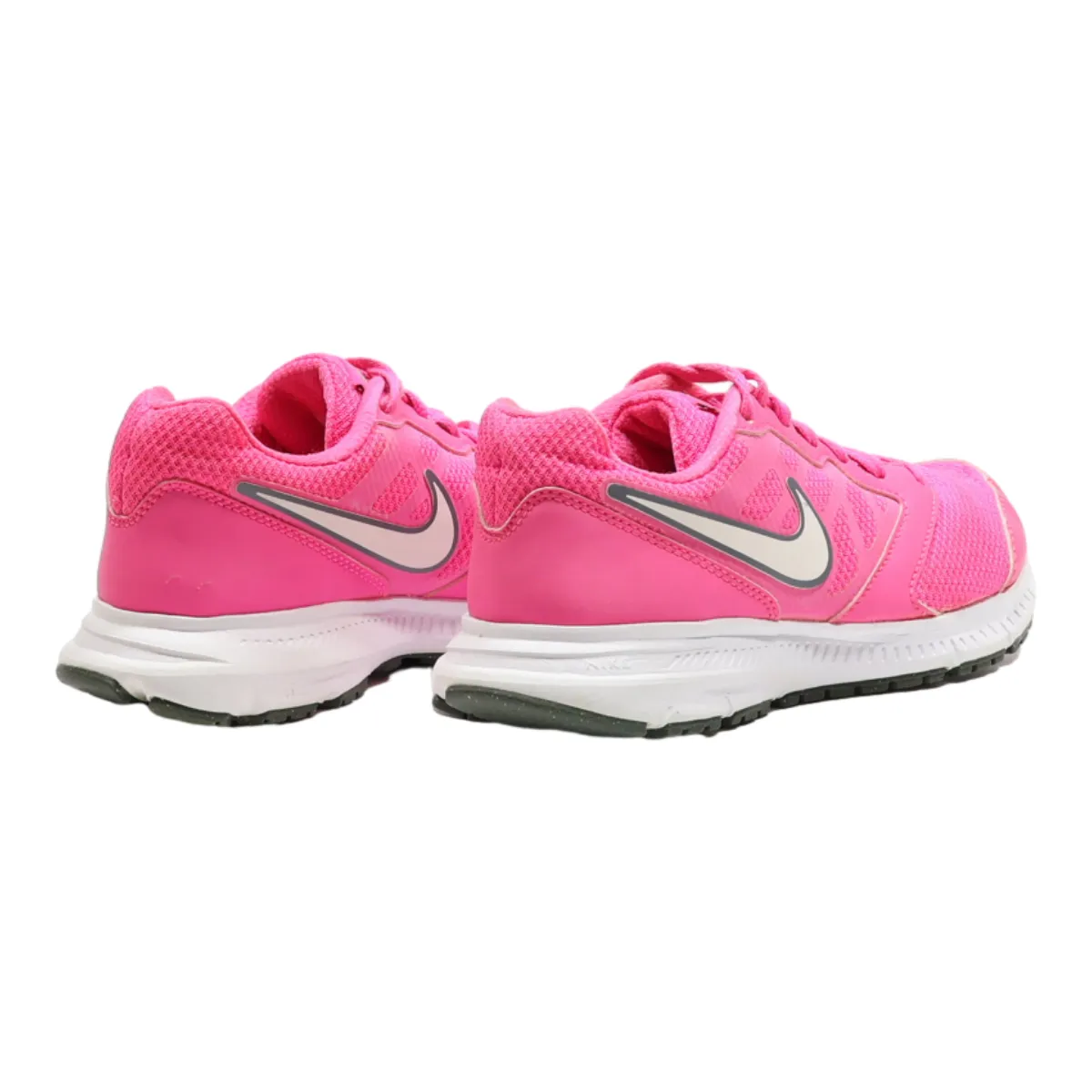 NIKE Downshifter 6 Sneaker Trainers Pink Synthetic Womens UK 4