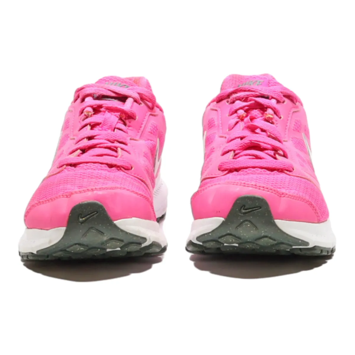 NIKE Downshifter 6 Sneaker Trainers Pink Synthetic Womens UK 4