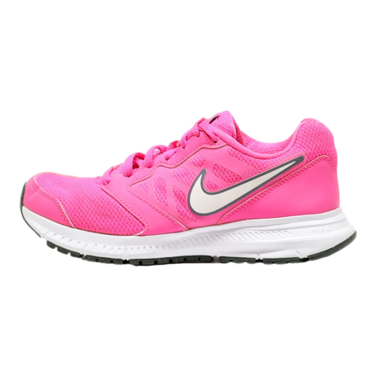 NIKE Downshifter 6 Sneaker Trainers Pink Synthetic Womens UK 4