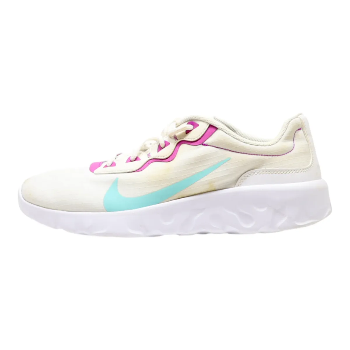 NIKE Explore Strada Sneaker Trainers White Synthetic Womens UK 8.5