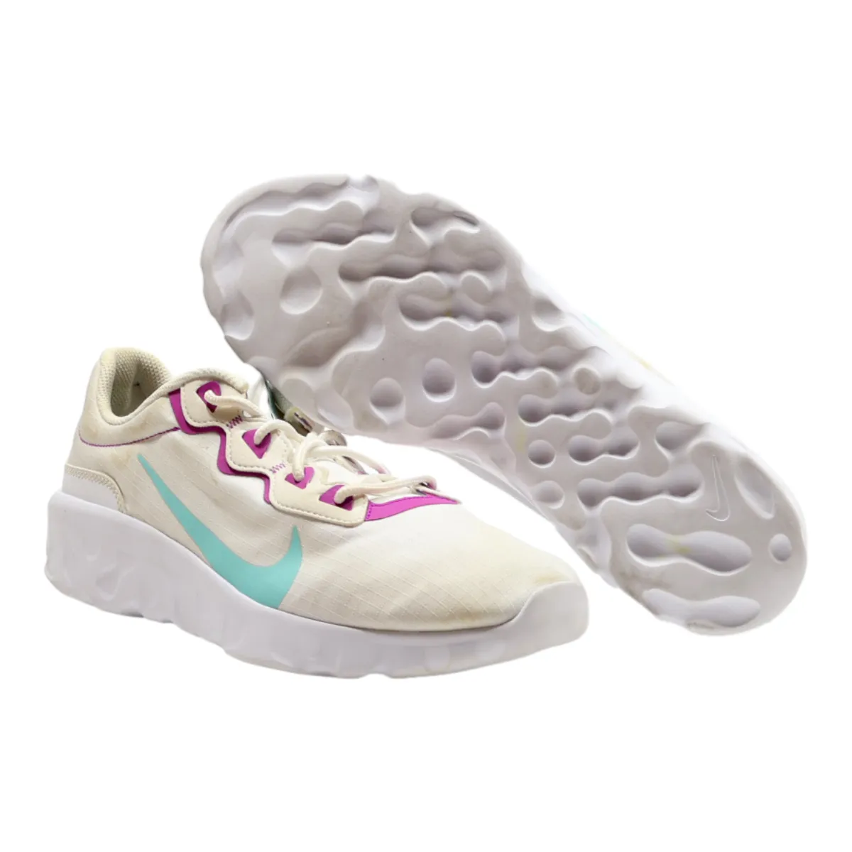 NIKE Explore Strada Sneaker Trainers White Synthetic Womens UK 8.5