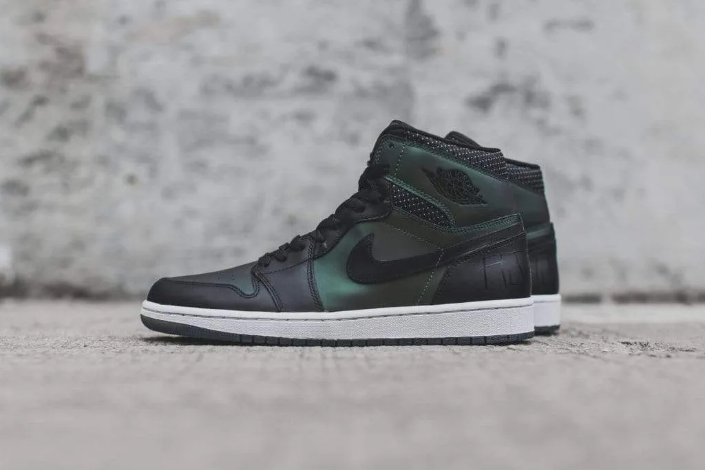 Nike SB Air Jordan 1 QS 'Iridescent Green-Black'