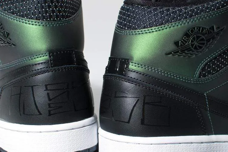 Nike SB Air Jordan 1 QS 'Iridescent Green-Black'