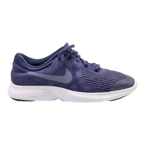 NIKE Sneaker Trainers Blue Synthetic Girls UK 4