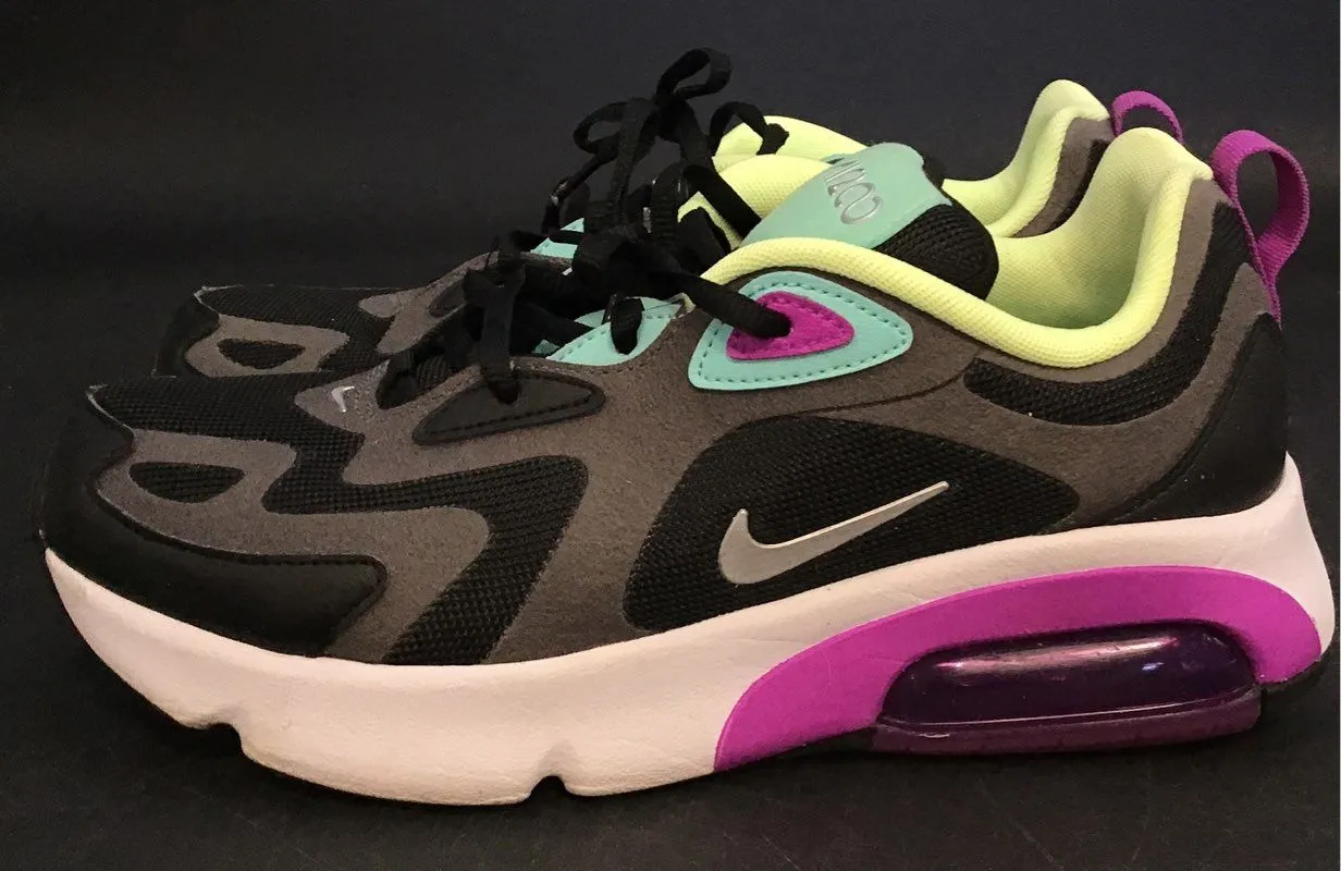 Nike Youth Air Max 200 Black Athletic Shoes - Size 7Y