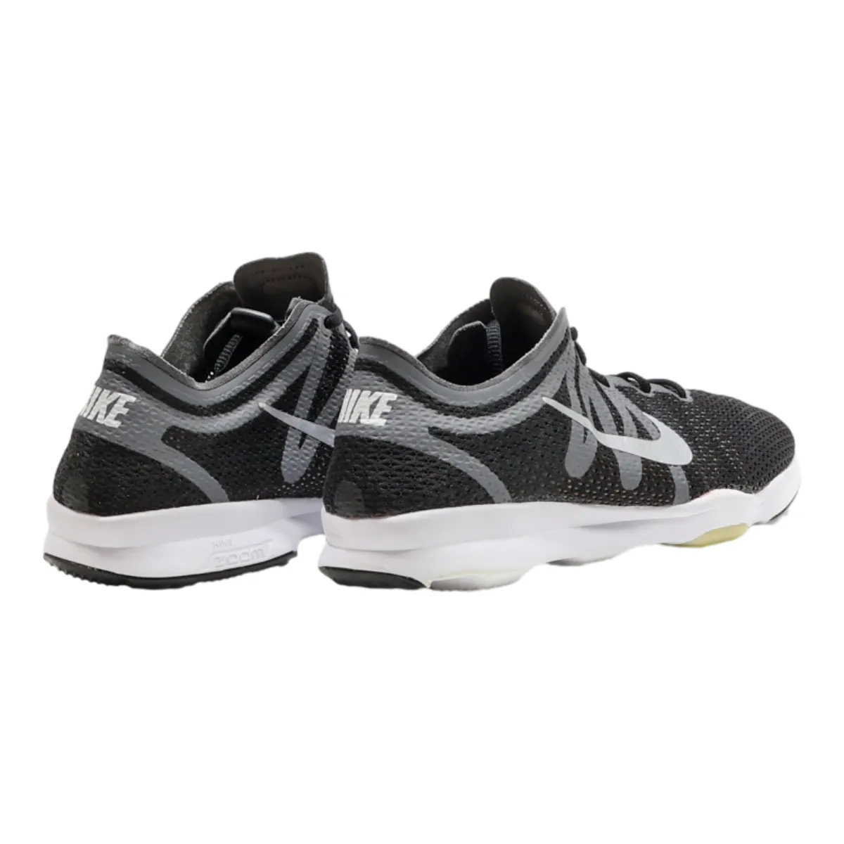 NIKE Zoom Sneaker Trainers Black Synthetic Womens UK 4.5