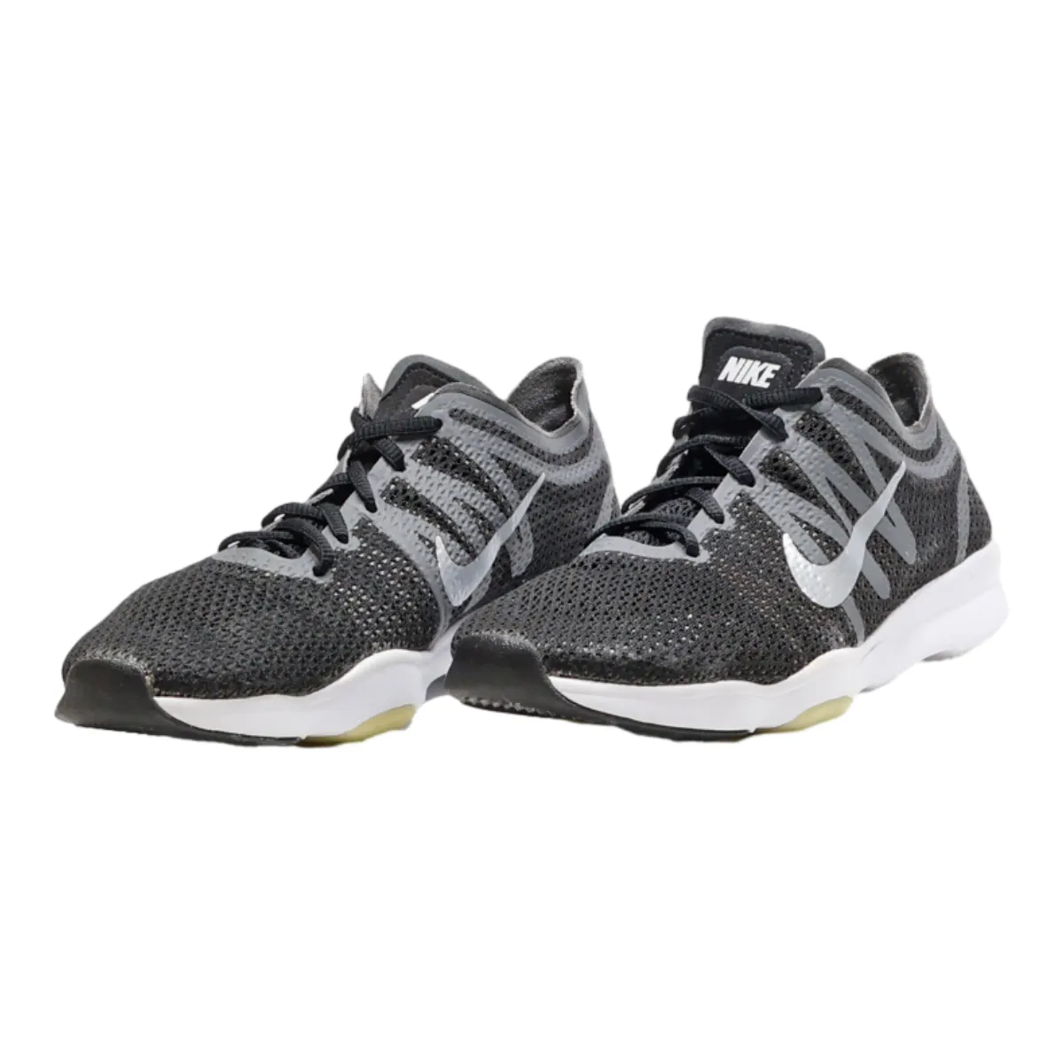 NIKE Zoom Sneaker Trainers Black Synthetic Womens UK 4.5