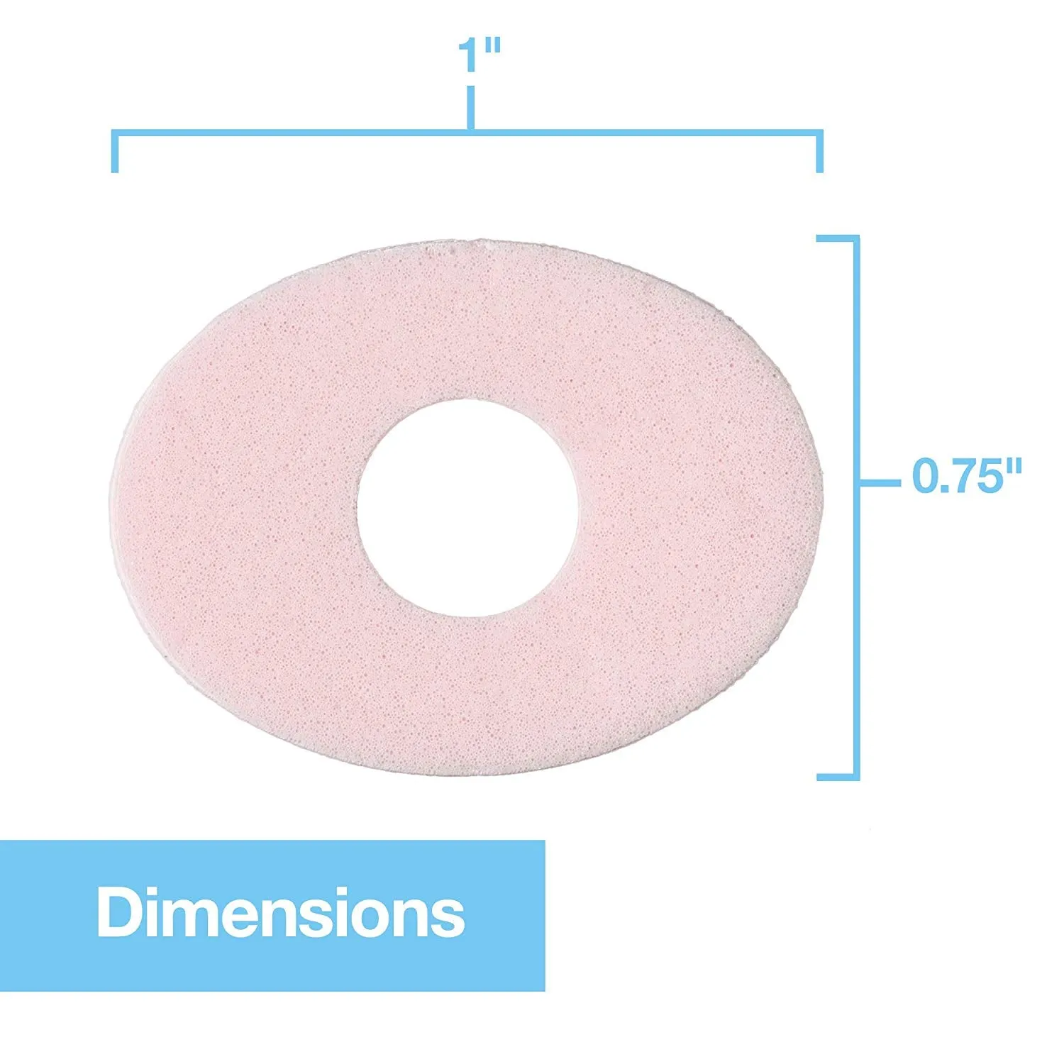 Oval, Padded Corn Cushions