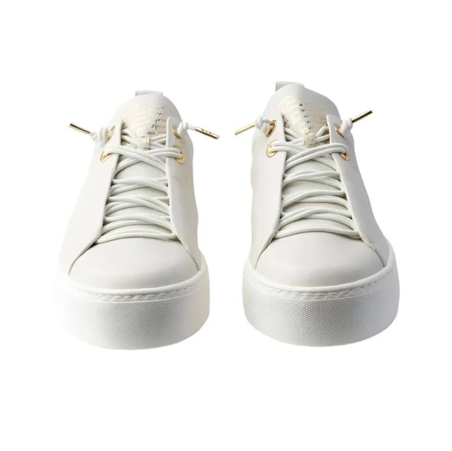 Paul Green Womens Trainer 5017 Ivory/Gold