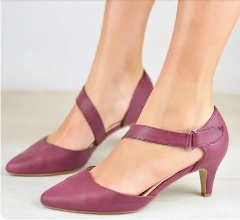 Pointed Stiletto Heel Hollowed Sandals Women