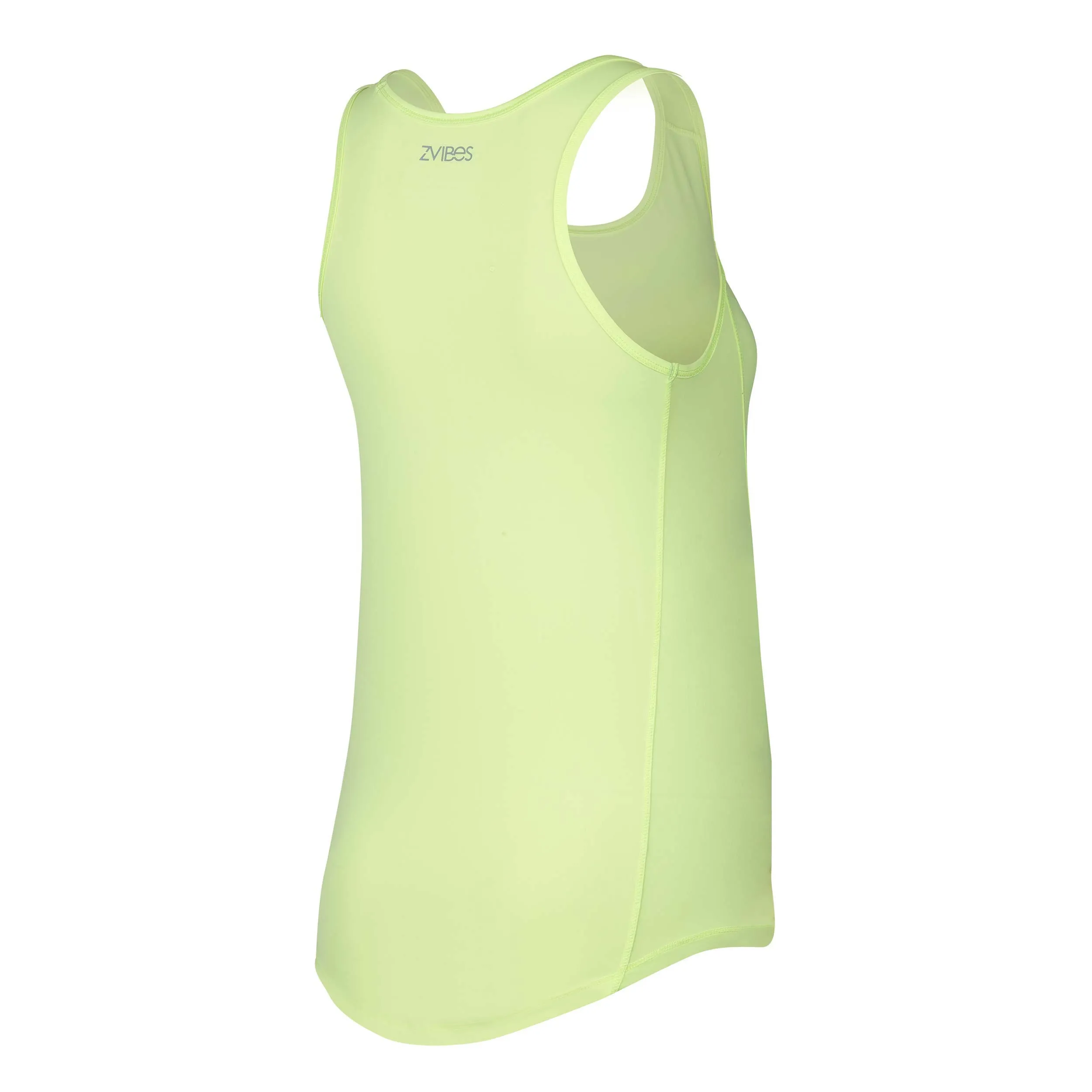 Polera Running Mujer ZVibes Athletic Amarilla