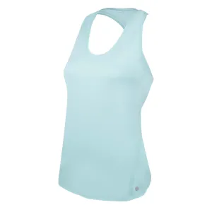 Polera Running Mujer ZVibes Athletic Celeste