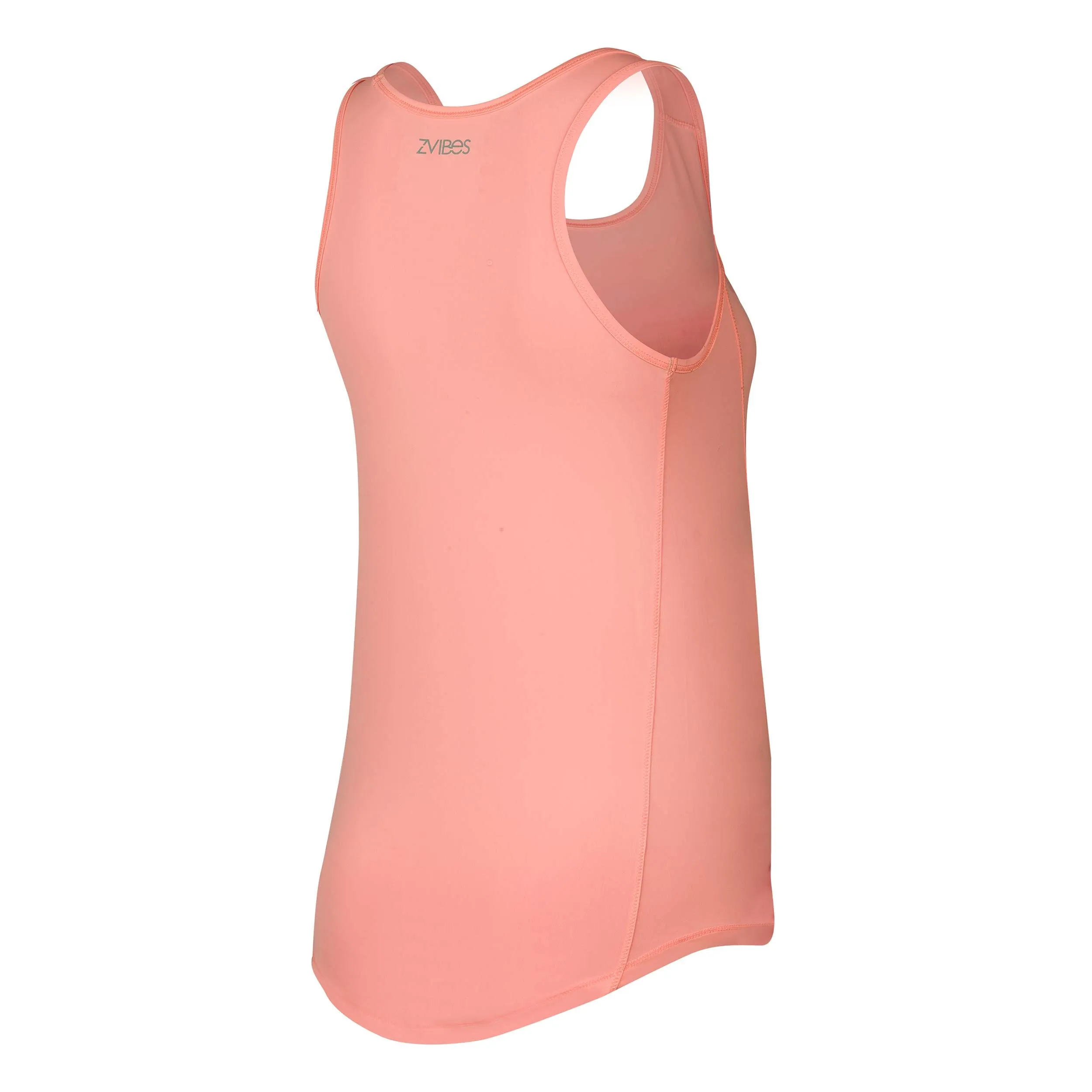 Polera Running Mujer ZVibes Athletic Rosada