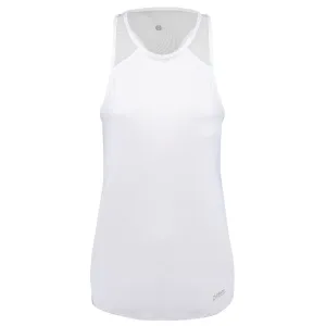 Polera Sin Mangas Entrenamiento Mujer Zvibes Athletic Blanca