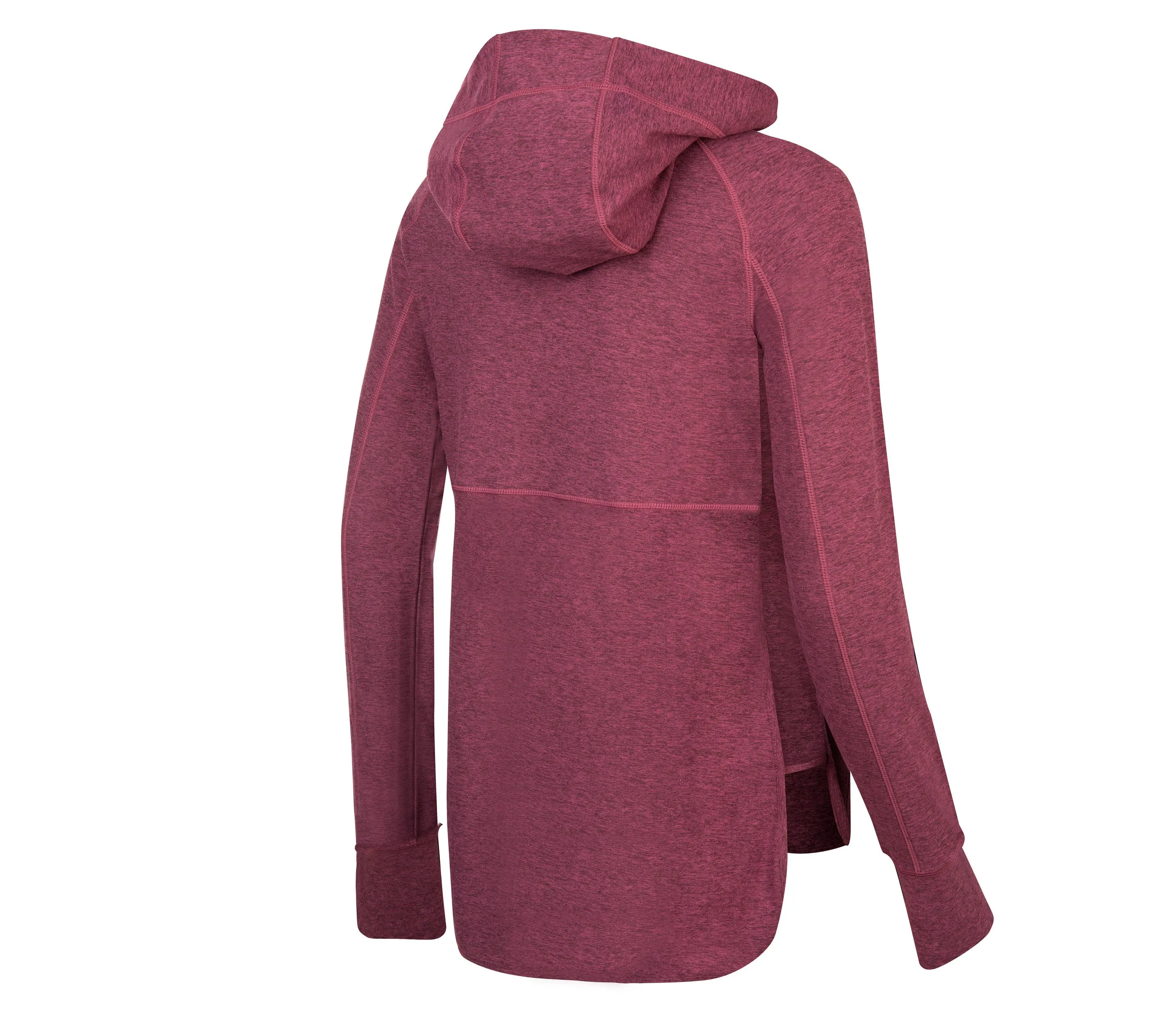 Polerón Running Mujer ZVibes Athletic Morado