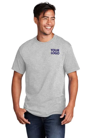 Port & Company Core Cotton Branded Tee's, Ash*