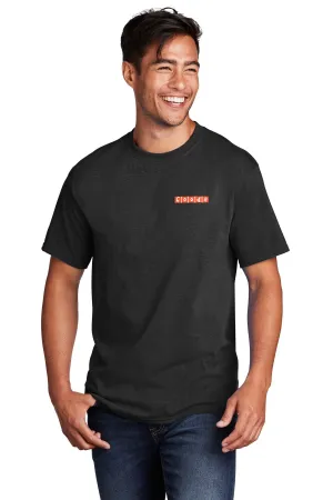 Port & Company Core Tee, Jet Black [Fooda]