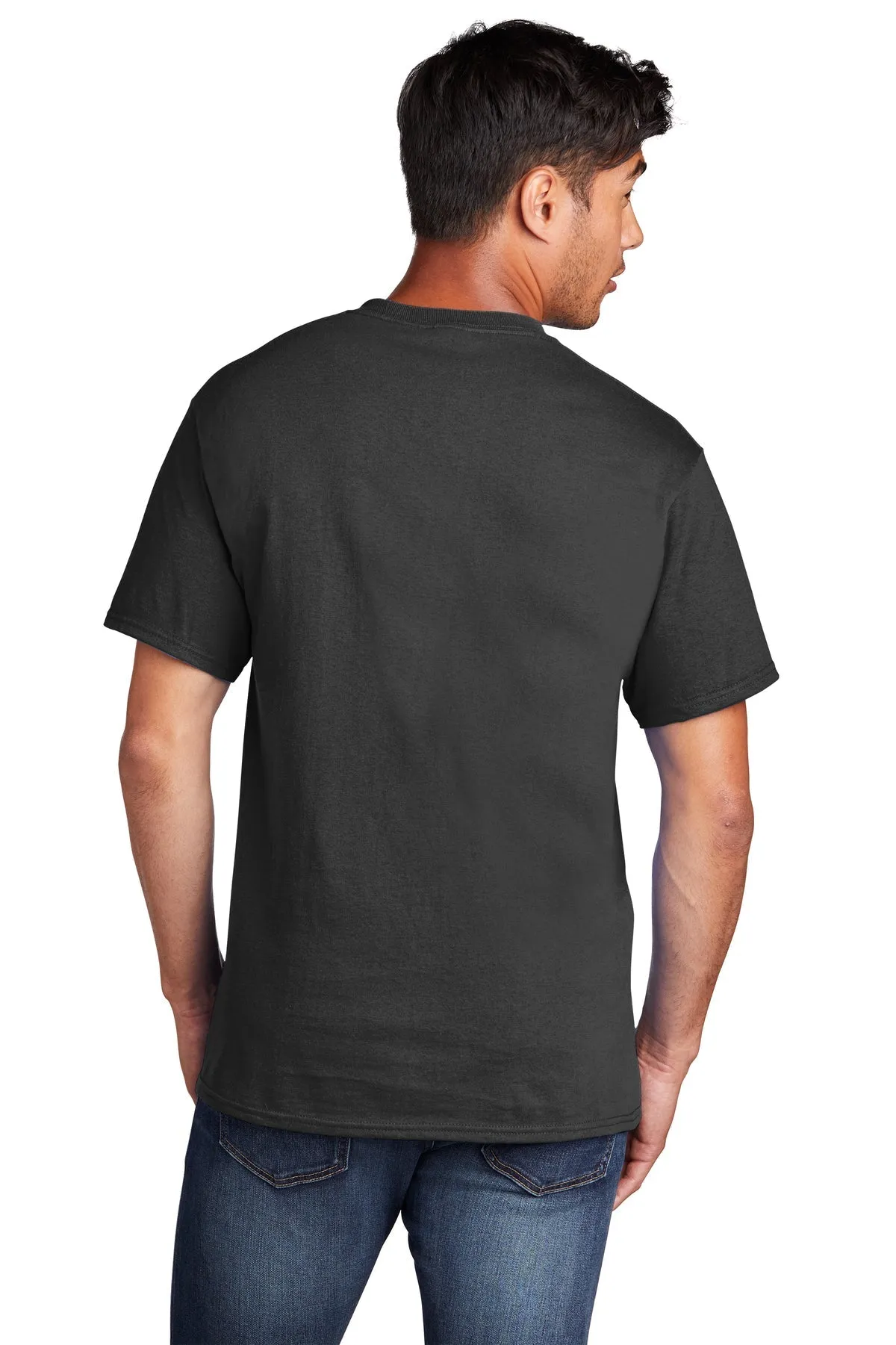 Port & Company Core Tee, Jet Black [Fooda]