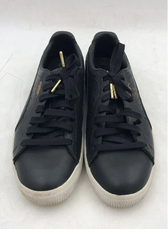 Puma Men's Clyde Black Athletic Shoes - Size 11