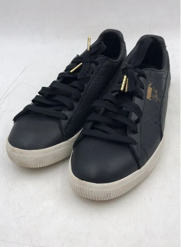 Puma Men's Clyde Black Athletic Shoes - Size 11
