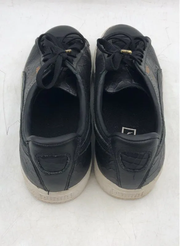Puma Men's Clyde Black Athletic Shoes - Size 11