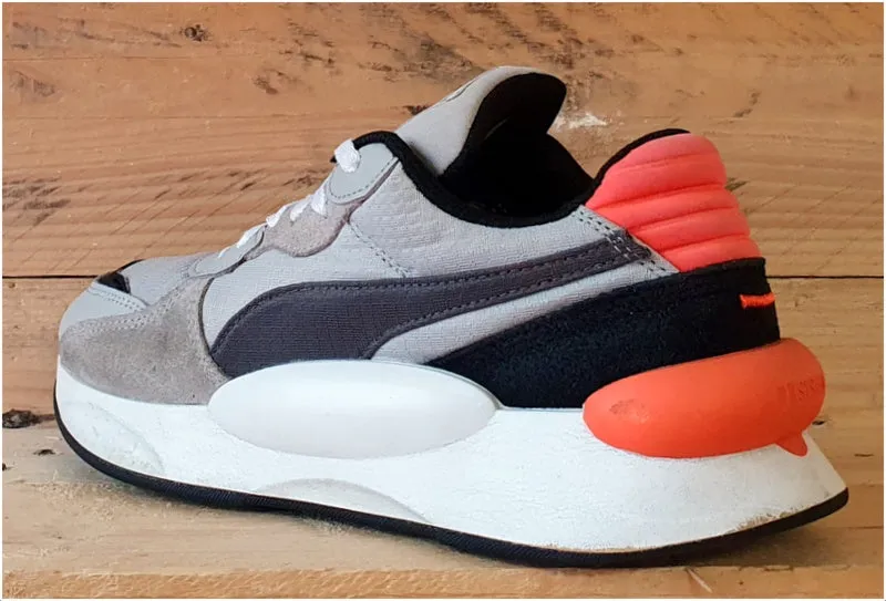 Puma RS-9.8 Leather Low Trainers UK5/US6C/EU38 372536-01 Grey/White/Orange
