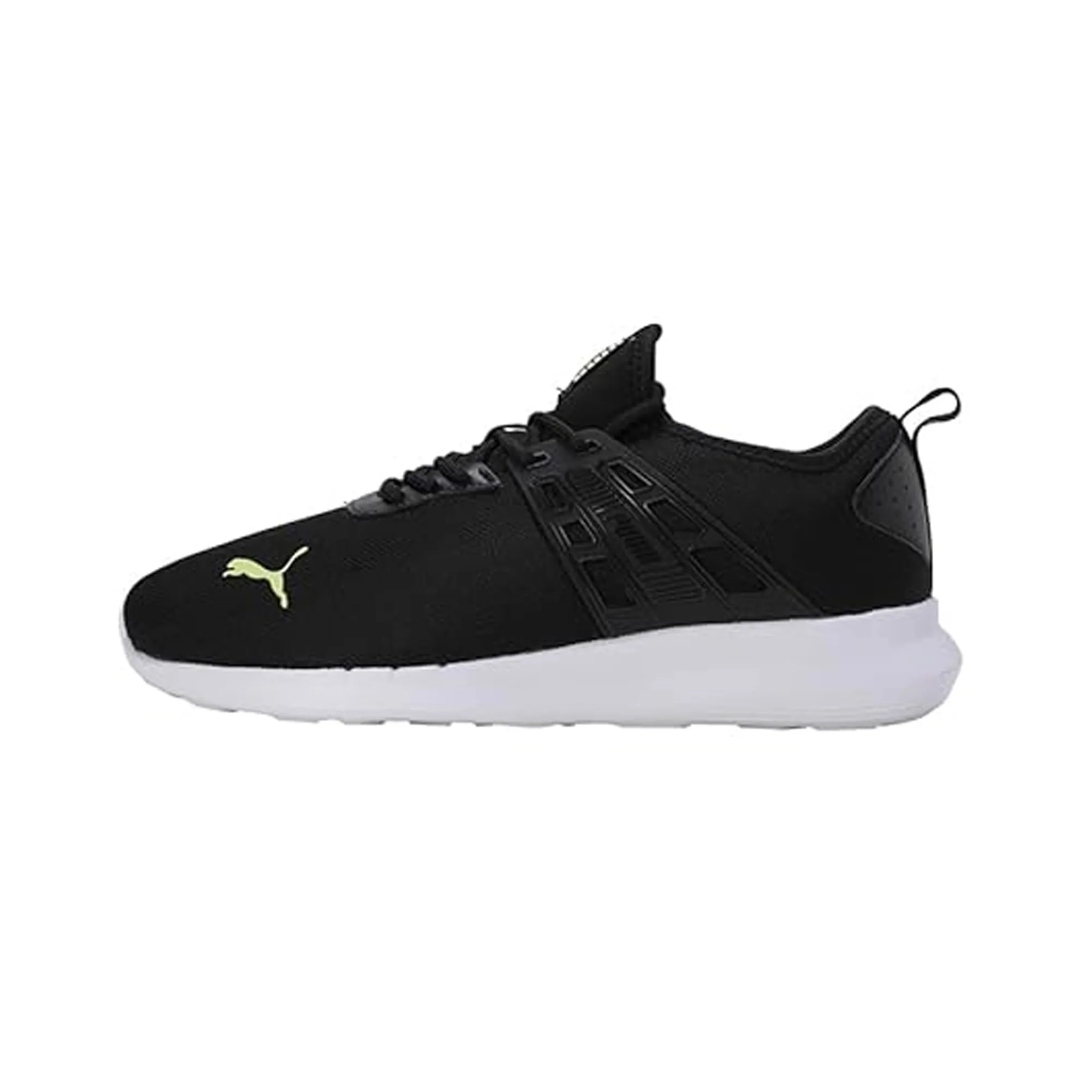 Puma Sprinter Men's Sneakers (Black-White-Yellow Burst) 39810501