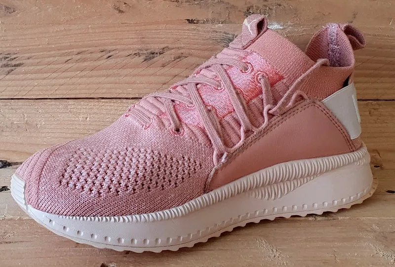 Puma Tsugi Shinsei Jun Low Textile Trainers UK4/US5/EU37 365489-06 Peach Pink