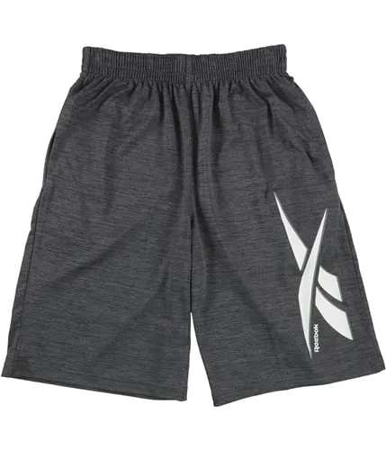 Reebok Boys Logo Athletic Workout Shorts
