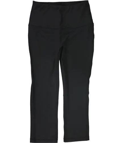 Reebok Womens Align High Rise Capri Compression Athletic Pants