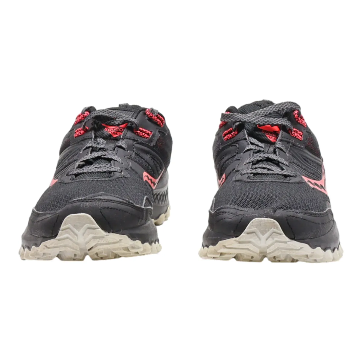 SAUCONY Sneaker Trainers Black Synthetic Womens UK 9