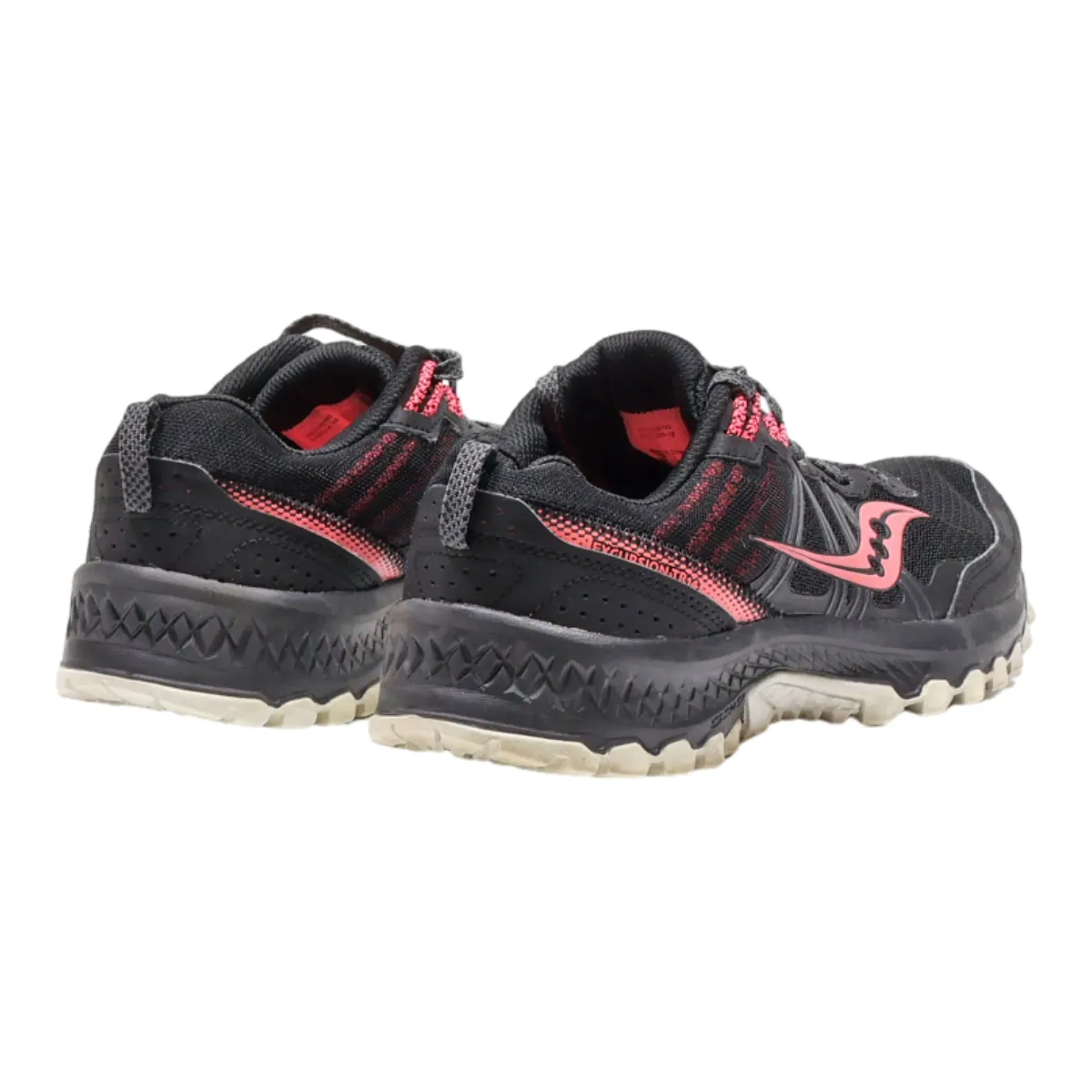 SAUCONY Sneaker Trainers Black Synthetic Womens UK 9