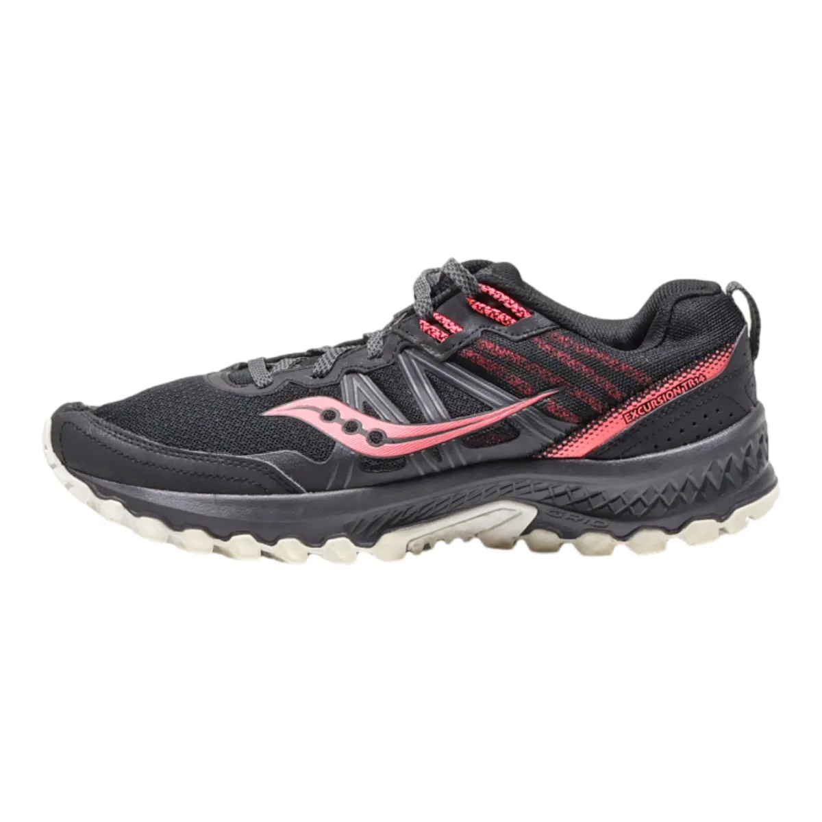 SAUCONY Sneaker Trainers Black Synthetic Womens UK 9