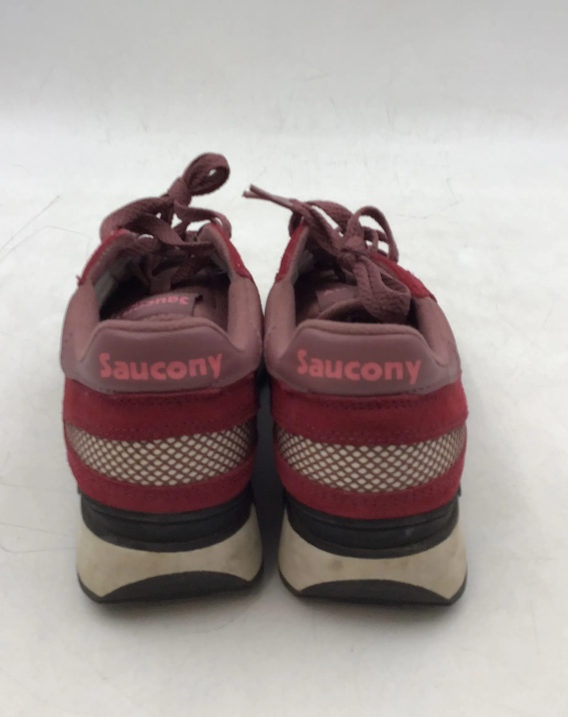 Saucony Women's Red Athletic Shoes - Size 7.5