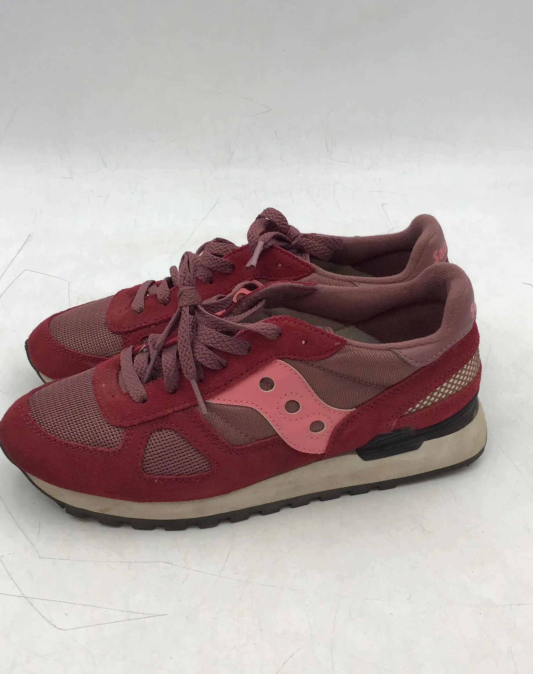 Saucony Women's Red Athletic Shoes - Size 7.5