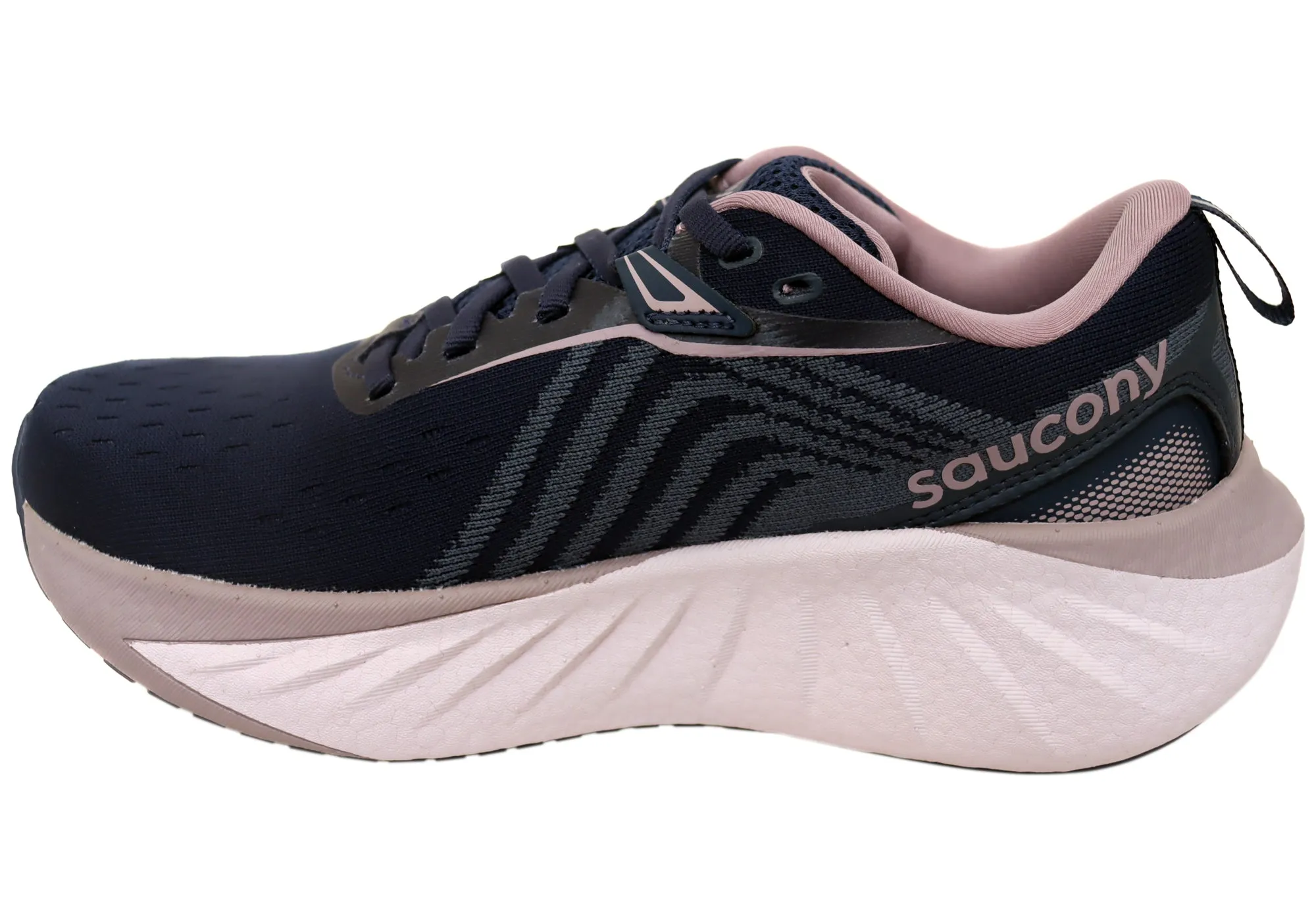 Saucony Womens Triumph 22 Comfortable Lace Up Athletic Shoes