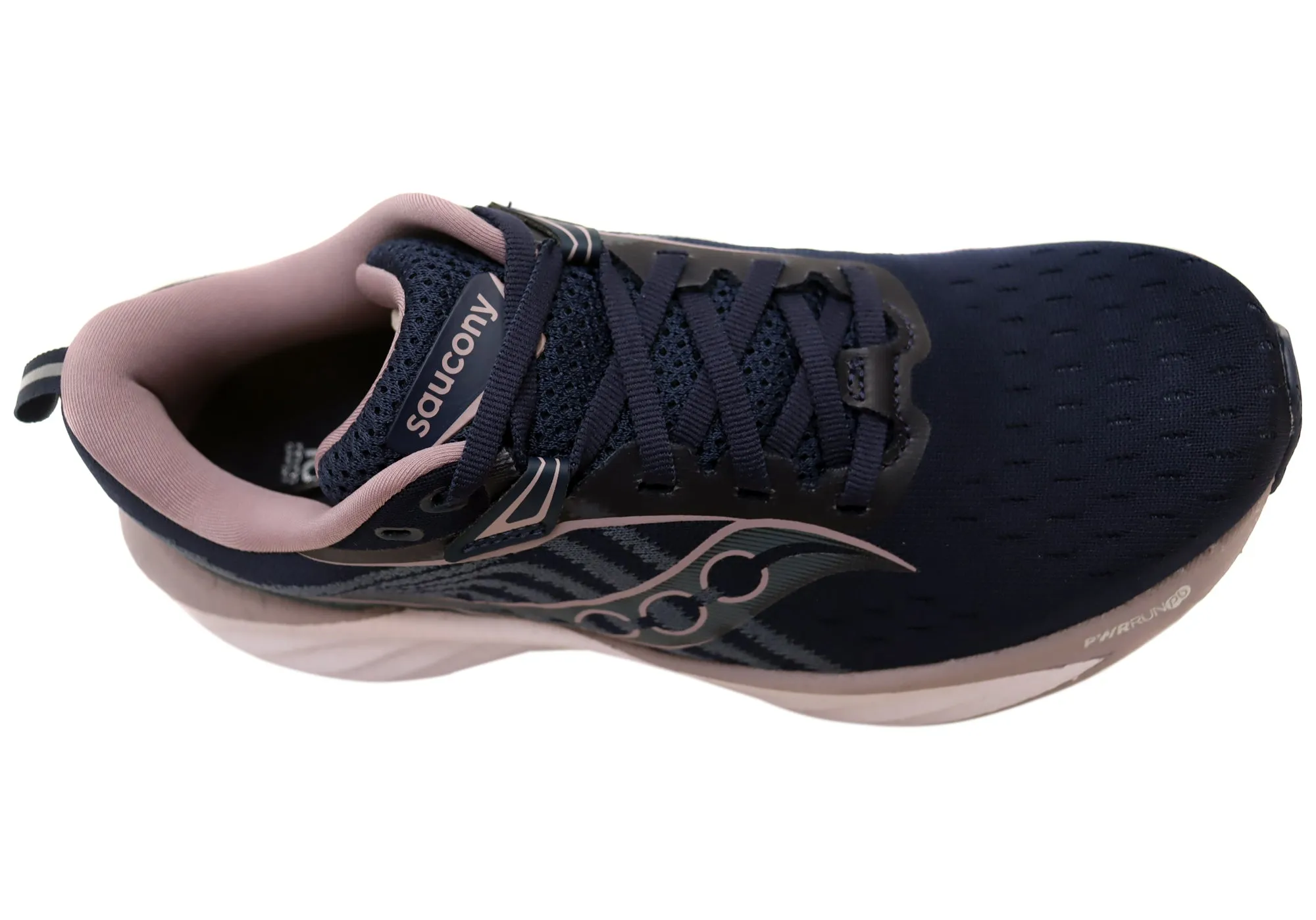 Saucony Womens Triumph 22 Comfortable Lace Up Athletic Shoes