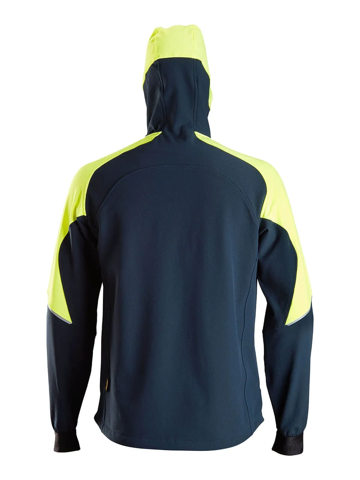 Snickers&#x20;8025&#x20;FlexiWork&#x20;Neon&#x20;Hoodie&#x20;with&#x20;Zip