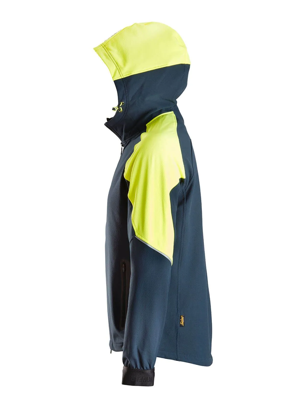 Snickers&#x20;8025&#x20;FlexiWork&#x20;Neon&#x20;Hoodie&#x20;with&#x20;Zip