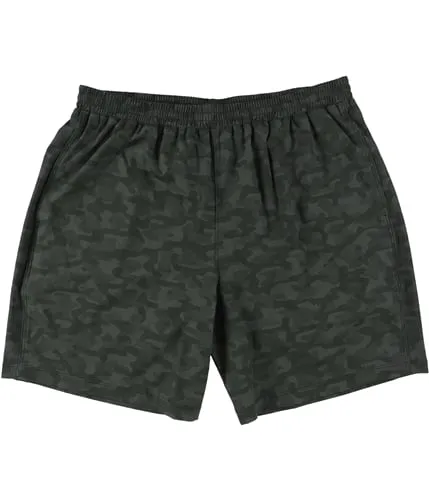 Solfire Mens Camo Athletic Workout Shorts