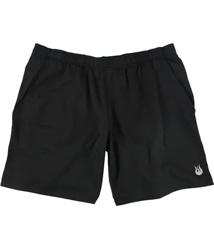 Solfire Mens Solid Athletic Workout Shorts, TW1