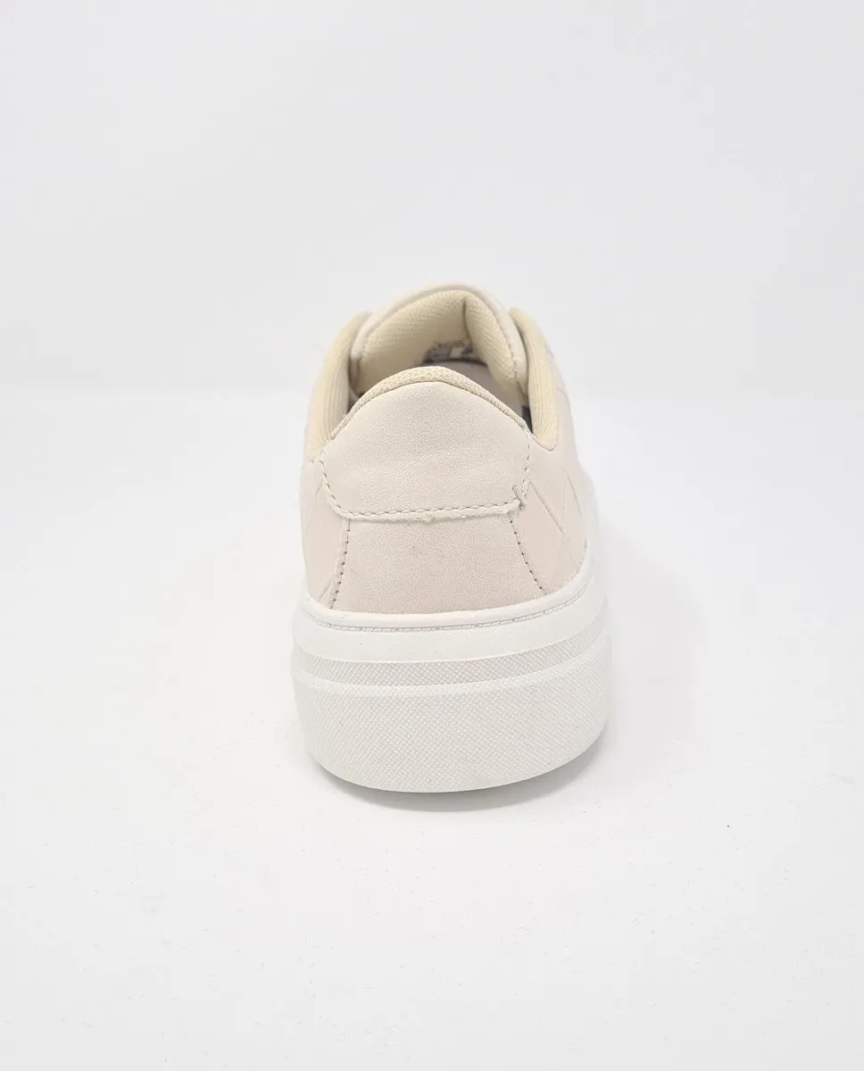 Sprox Beige & White Chunky Sole Trainers