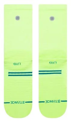 Stance Athletic Crew Socks Volt Yellow