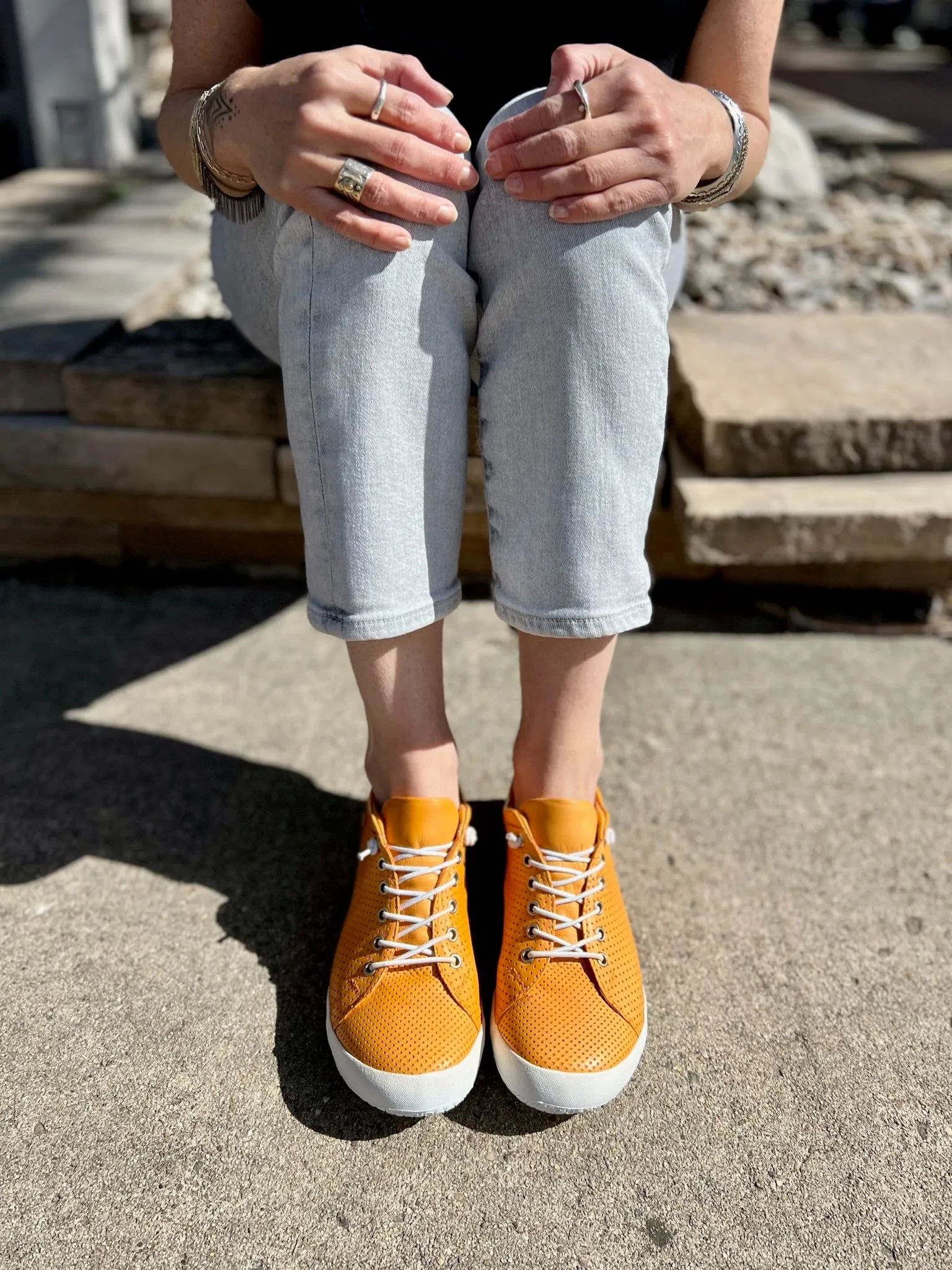 Teejay in Orange