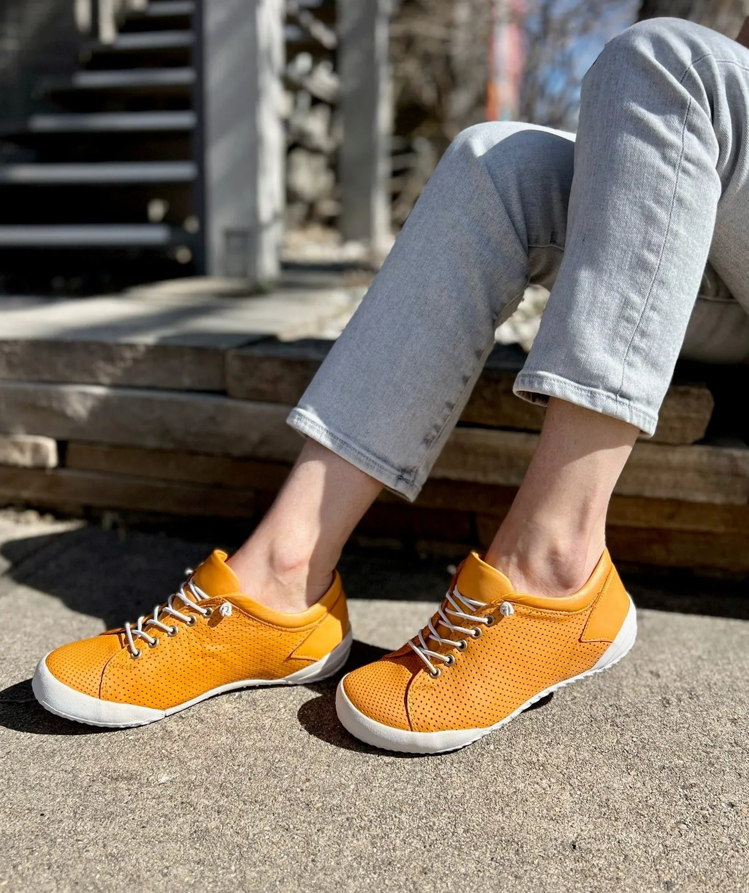 Teejay in Orange