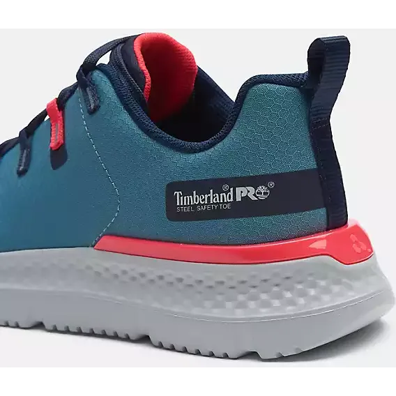 Timberland Pro Women's Intercept Athletic ST Work Sneaker -Blue- TB0A5ZTB065