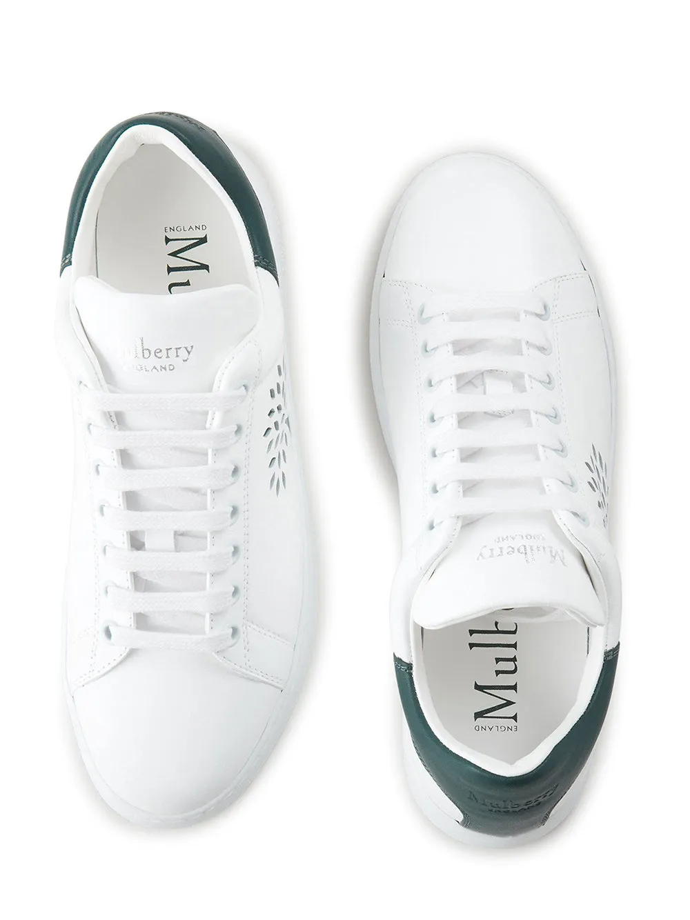 Tree Tennis Trainers (Mulberry Green Bovine Leather)