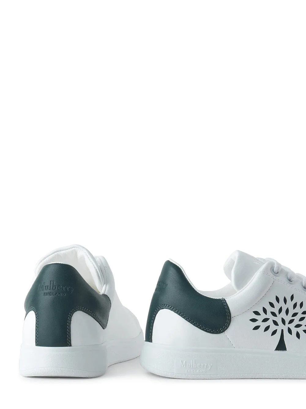 Tree Tennis Trainers (Mulberry Green Bovine Leather)