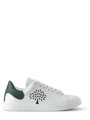 Tree Tennis Trainers (Mulberry Green Bovine Leather)